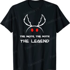 Mothman The Moth The Myth The Legend Cute Cryptid T-Shirt