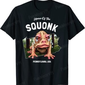 Home Of The Squonk Pennsylvania USA Sad Emo Cryptid T-Shirt