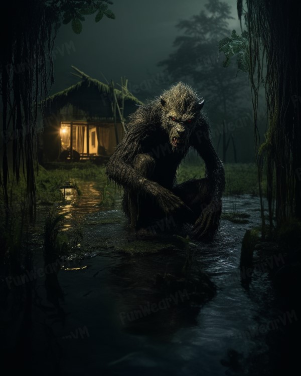 Louisiana Swamp Monster Rougarou